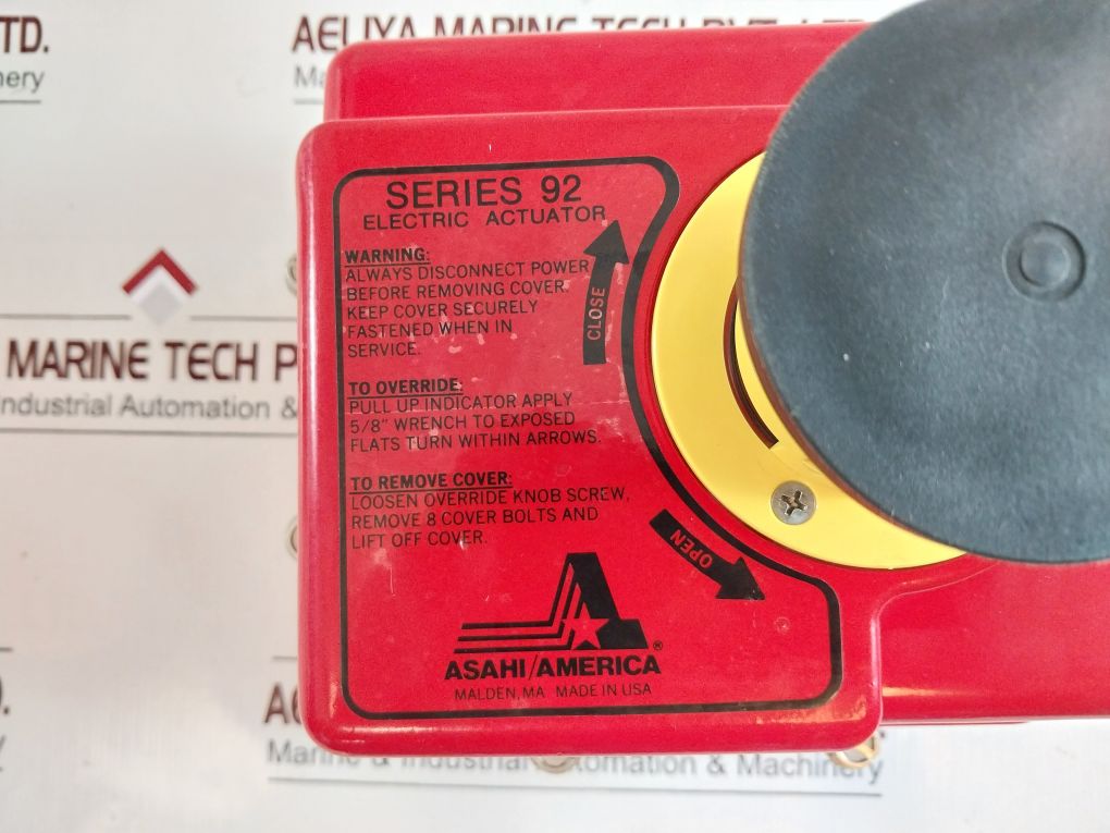 Asahi Quarter Master Chief S92W Electric Actuator