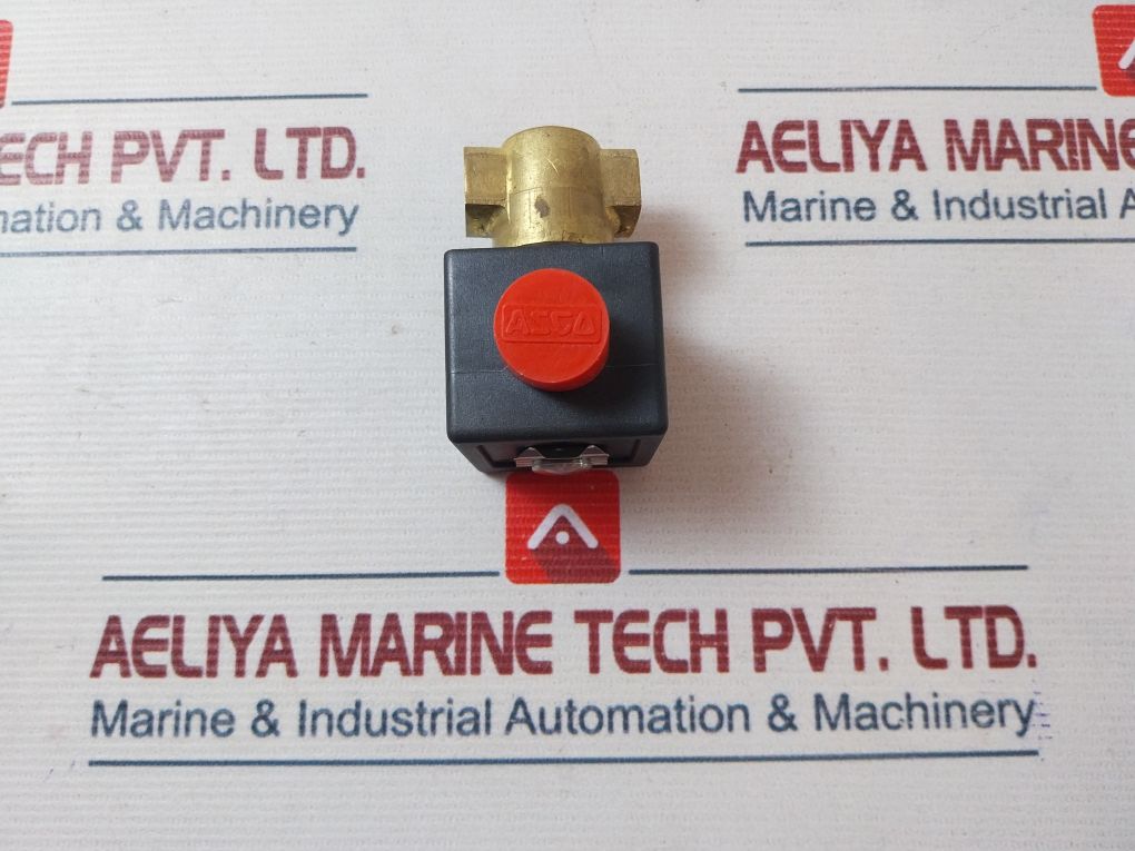 Asco 881 222 602 Solenoid Valve With Connector