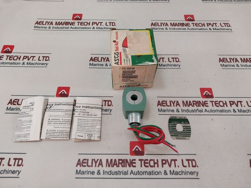 Asco Red-hat Ii 304354 Solenoid Shut-off Valve