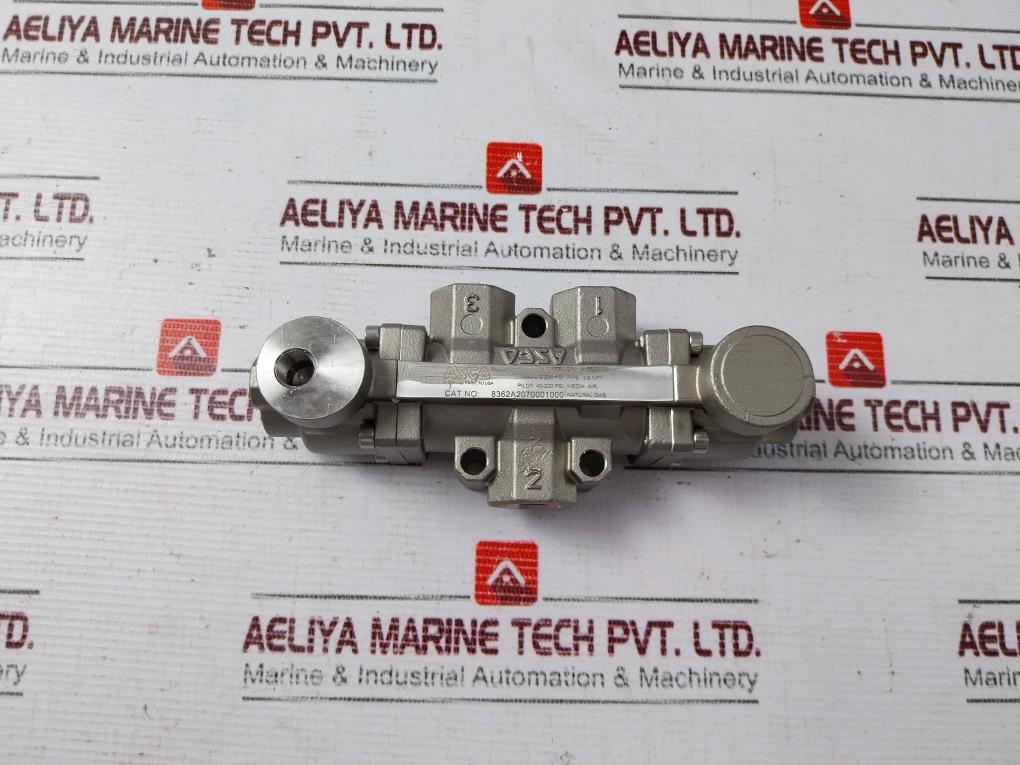 Asco Series 8362 3 Way Spool Valve 3/8 Npt 8362A2070001000
