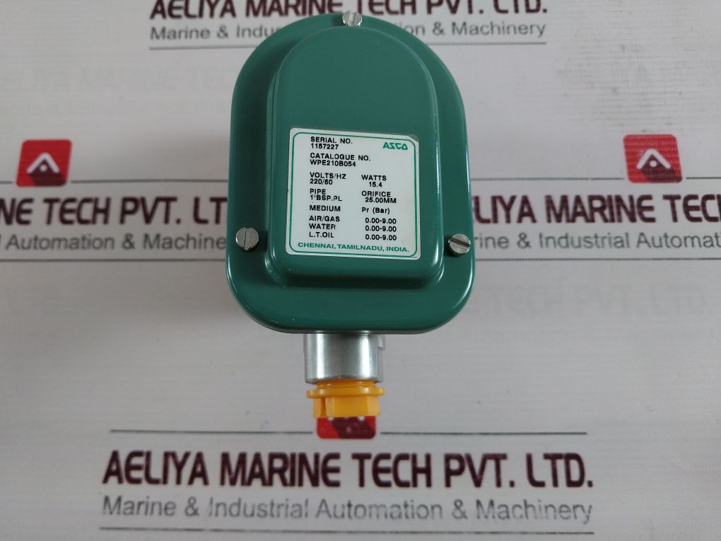 Asco Wpe210B054 2 Way Solenoid Valve