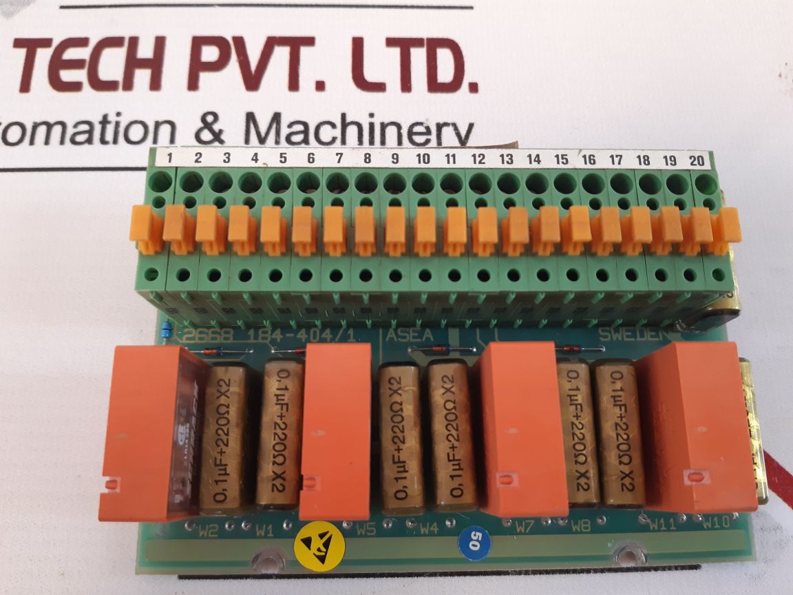 Abb Asea Dstx 153 Relay Unit 2668 184-404/1