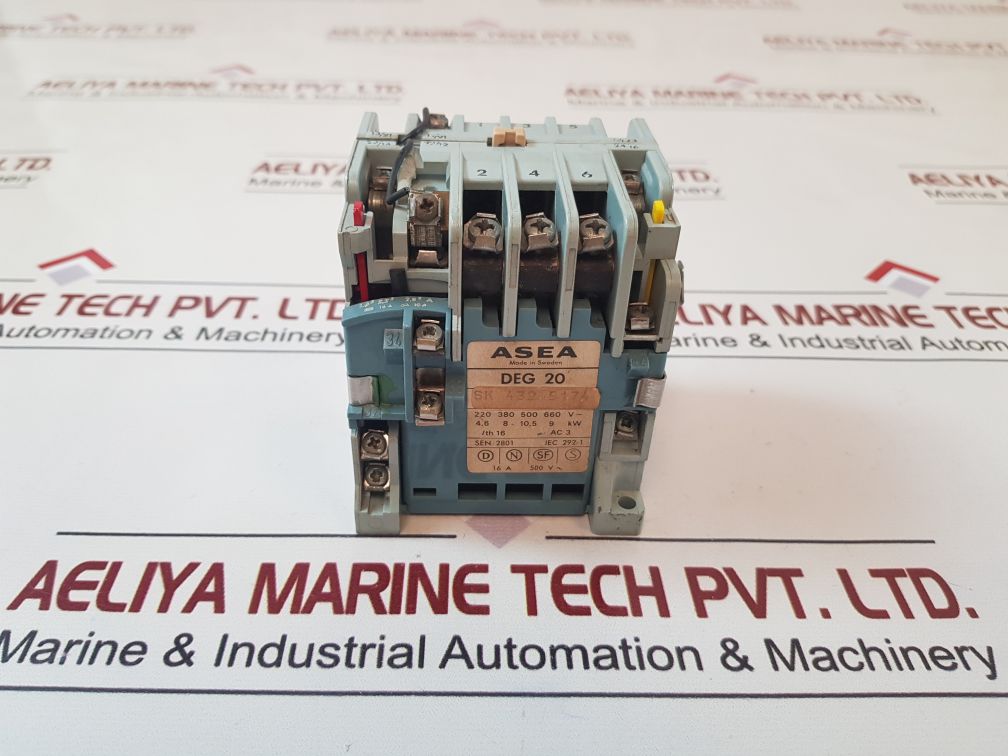 Asea Deg 20 Sk 432 5174 Contactor
