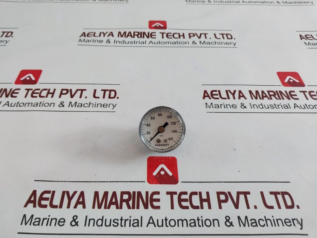 Ashcroft 15W1005Ph 01B Pressure Gauge 1 1/2” 0/160 Psi