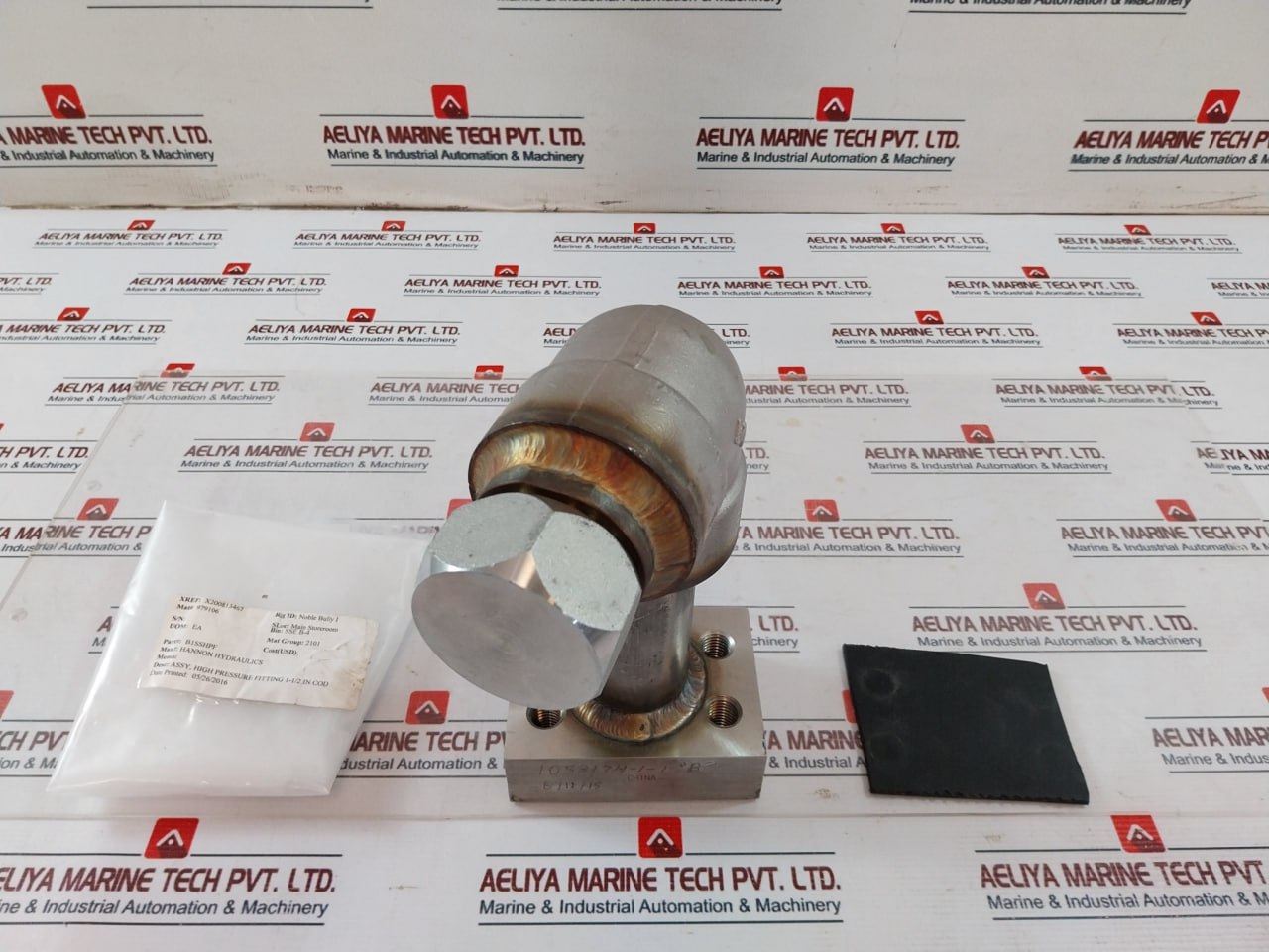 Asp A182F High Pressure Fitting 1-1/2 In Cod Assy