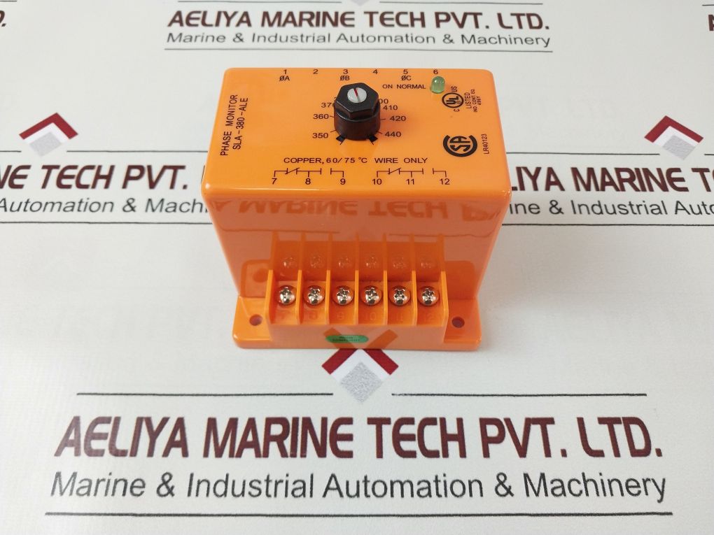 Atc Diversified Electronics Sla-380-ale 3-phase Sequence And Loss Monitor Relay