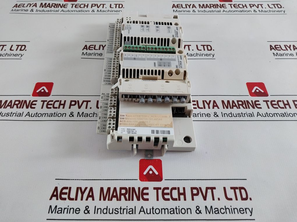Abb Rdcu-02C Inverter Control Board Atxr7530:L_Acs Lc2680_7