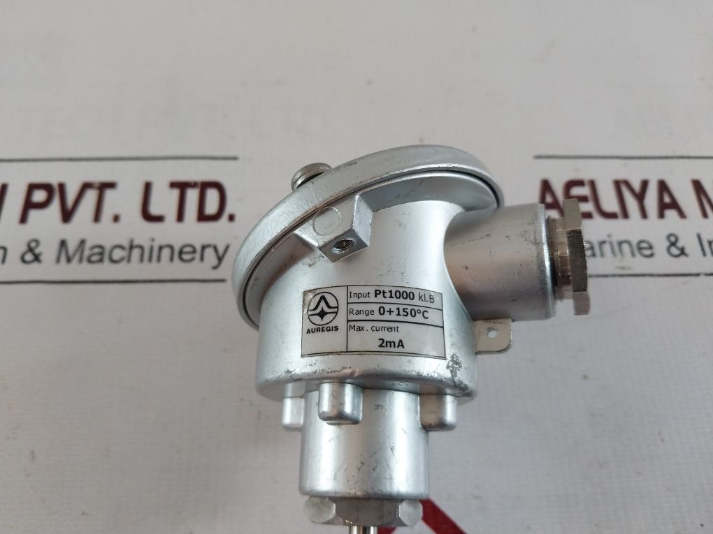 Auregis Pt1000 Kl.B Temperature Sensor 0+150°C