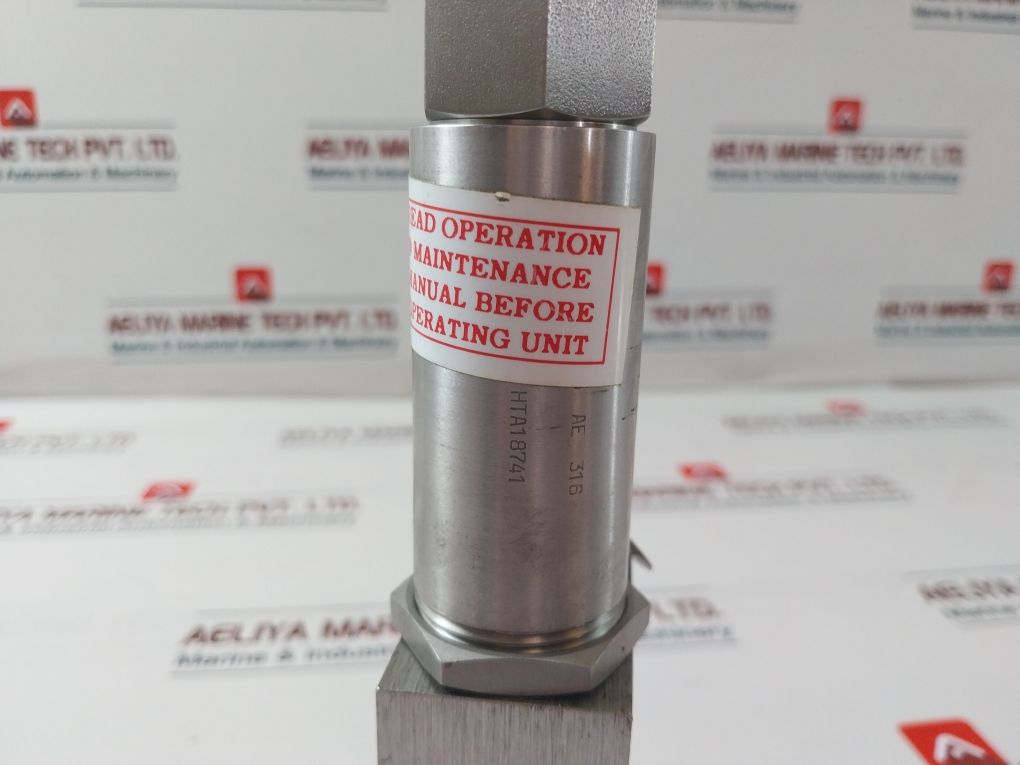 Autoclave Engineers 30Rvp6072 Relief Valve Series Rvp 25000Psi