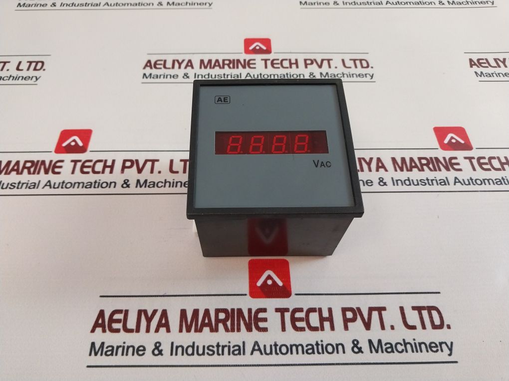 Automatic Electric Digital Ac Voltmeter 110 Vac 50 Hz