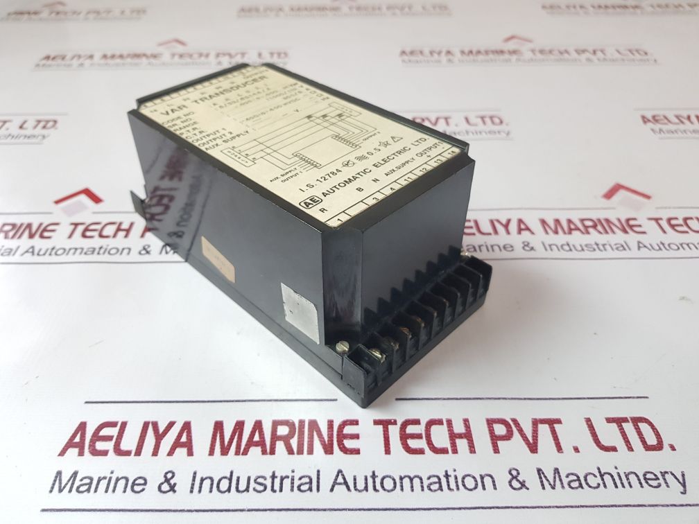 Automatic Electric Var Transducer