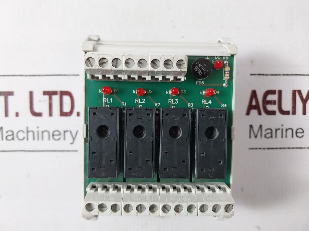 Automation Direct Zl-rs4-24 Four Channel Relay Socket