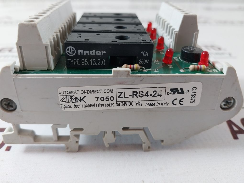 Automation Direct Zl-rs4-24 Four Channel Relay Socket