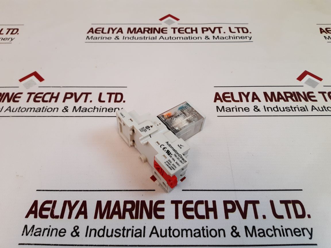 Automationdirect 782-2C-skt Relay With Socket 24Vdc