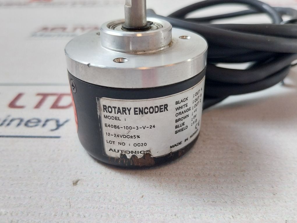 Autonics E40S6-100-3-v-24 Rotary Encoder