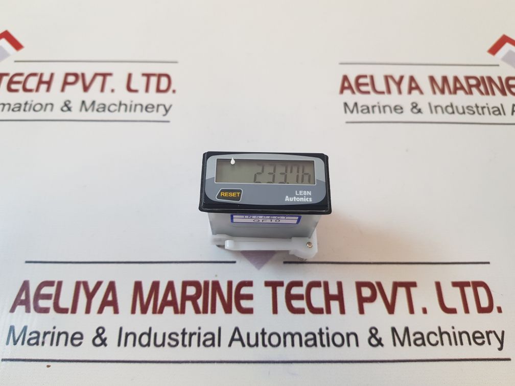 Autonics Le8N-bf Hour Meter 24-240Vac 50/60Hz