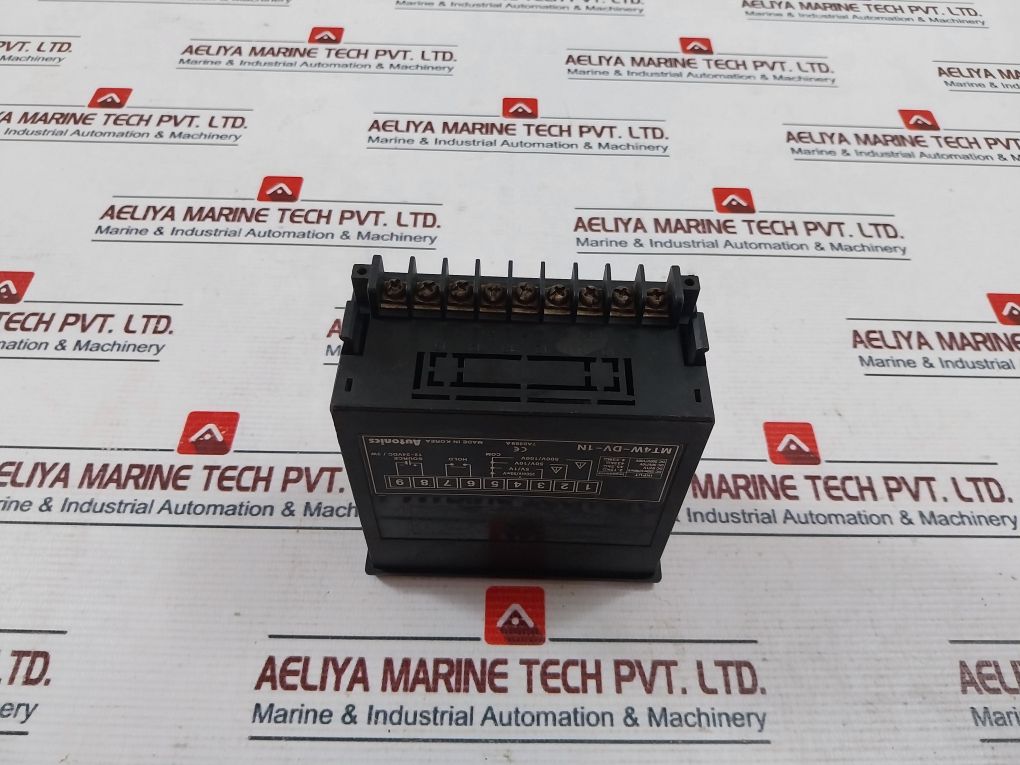 Autonics Mt4W-dv-1N Digital Panel Meter 4-digit 12-24 Vdc/3W
