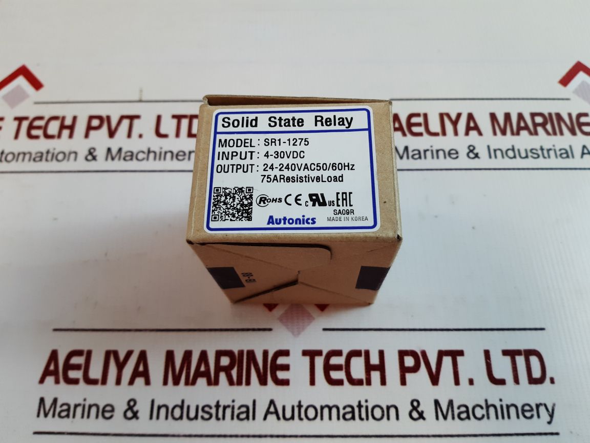 Autonics Sr1-1275 Solid State Relay Sr1 Series