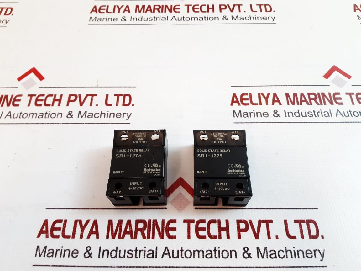 Autonics Sr1-1275 Solid State Relay Sr1 Series