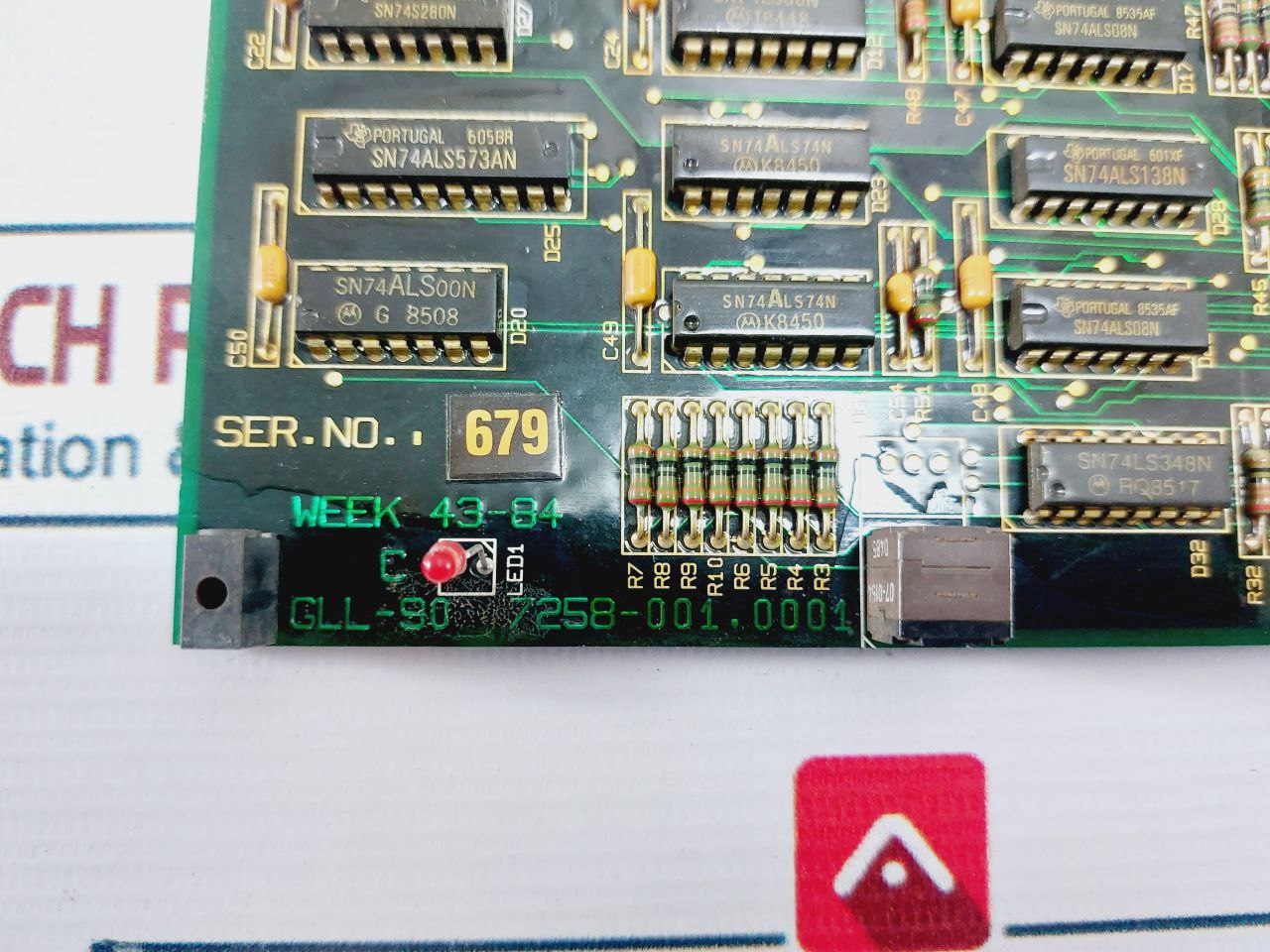 Autronica 7258-001.0001 Printed Circuit Board