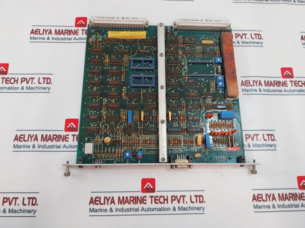 Autronica 7258.002.0001 Printed Circuit Board Glk-90