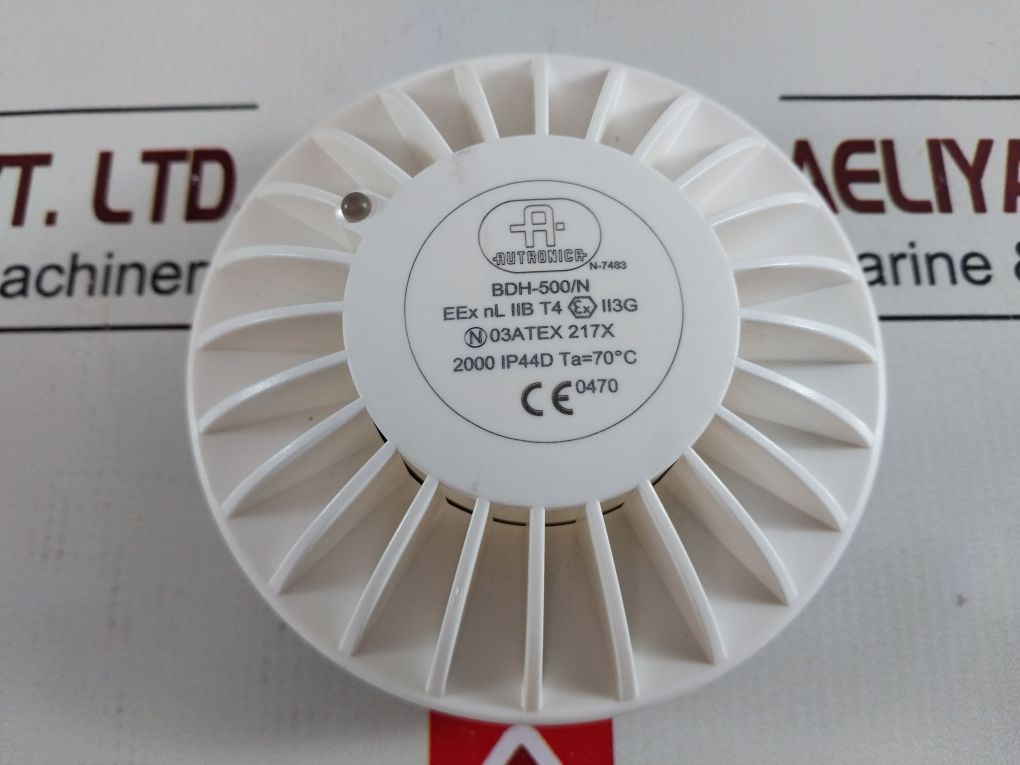 Autronica Bdh-500/N Heat Detector 0002201034000037