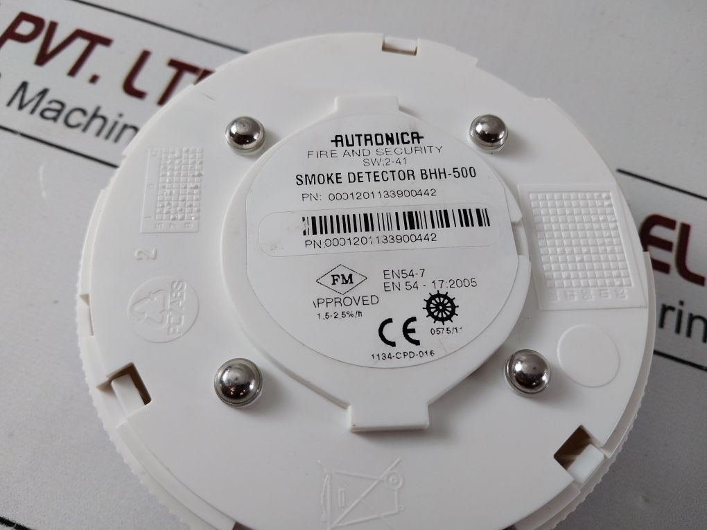 Autronica Bhh-500 Smoke Detector 0001201133900442