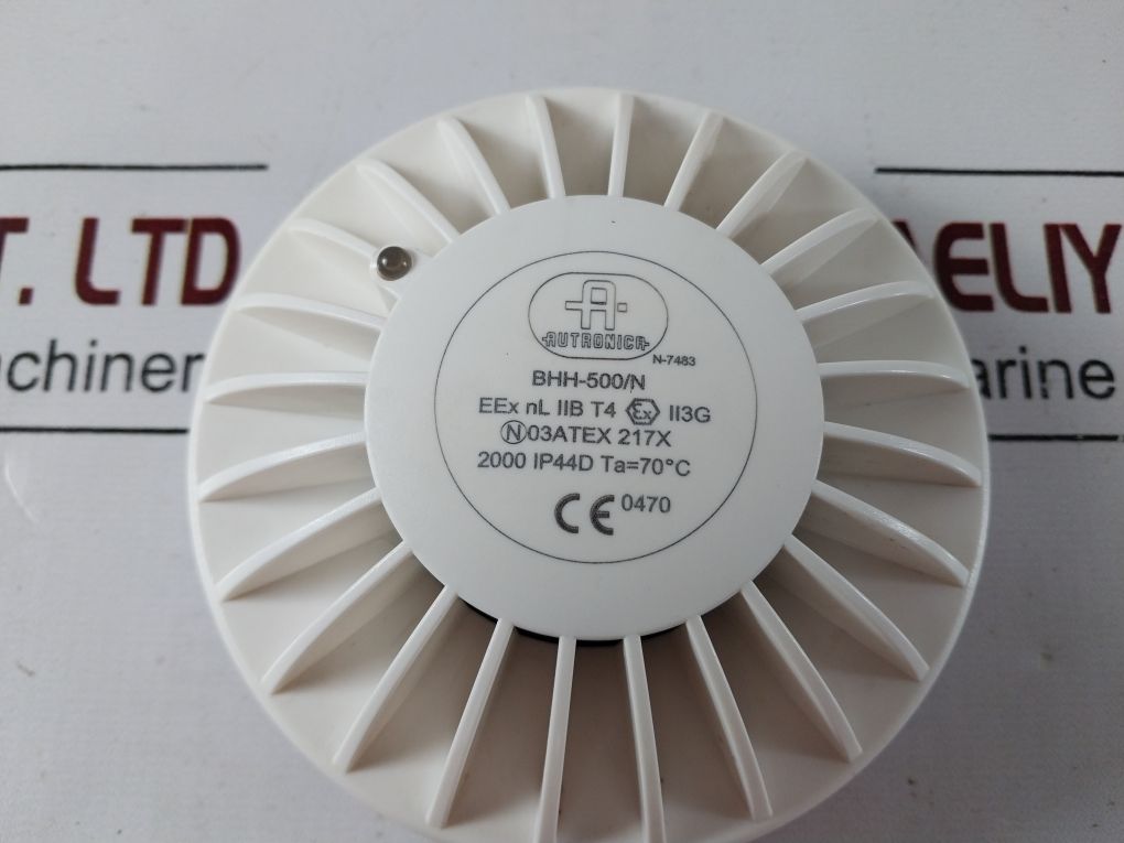 Autronica Bhh-500/N Fire And Security Smoke Detector 0001201003400744