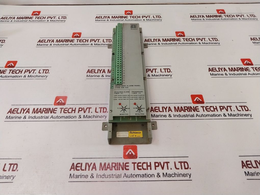 Autronica Kr-13A Dead Man Alarm Panel E-1235