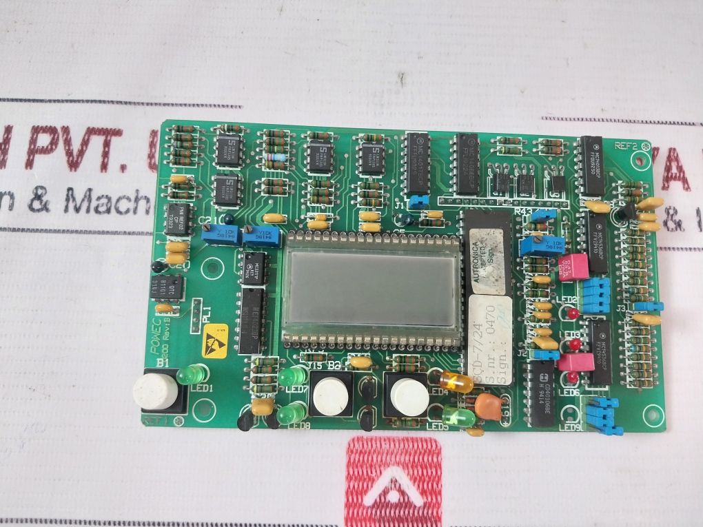 Autronica Scd-7/24 Pcb Card Rev: B