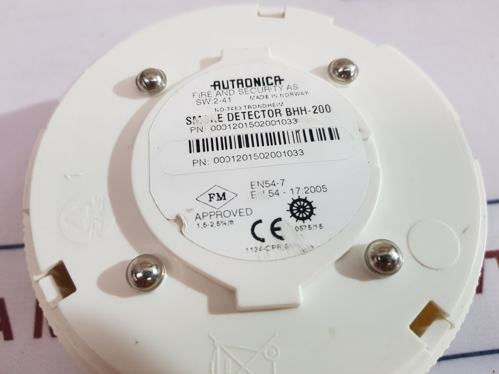 Autronica Smoke Detector Bhh-200