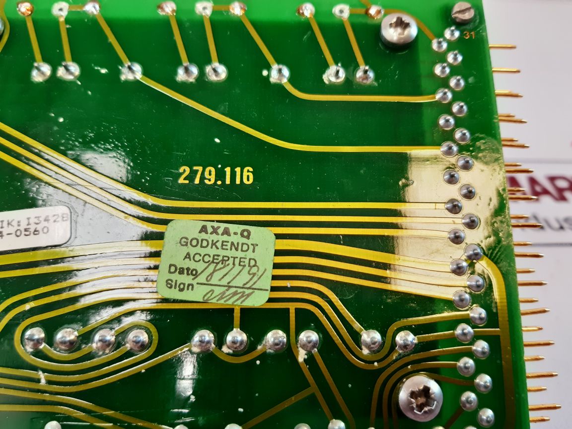 Axa 3Qsp-3 Power Supply ChartPcb Card 579156