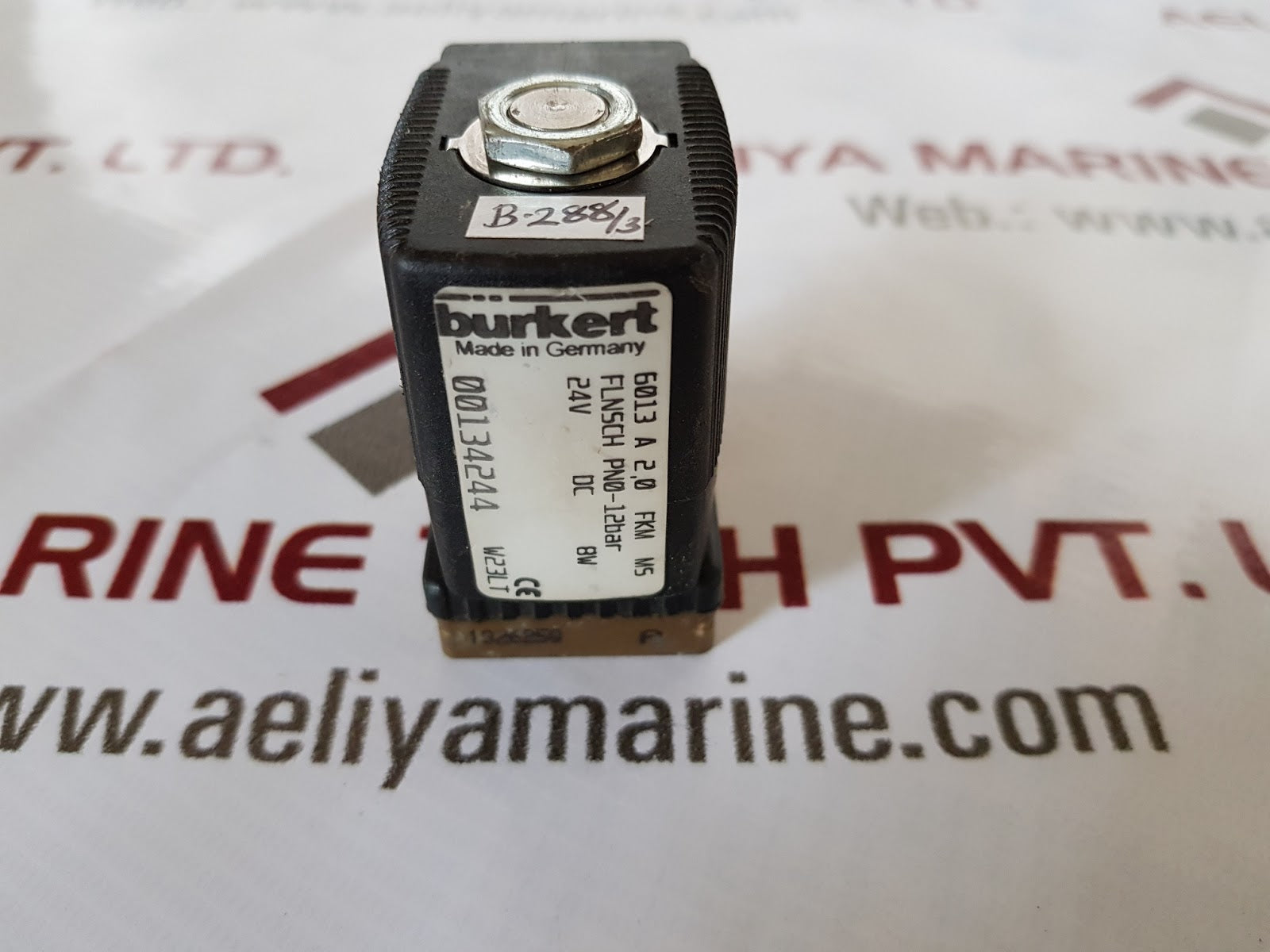 Burkert 6013 a 2.0 fkm ms fluid control solenoid valve