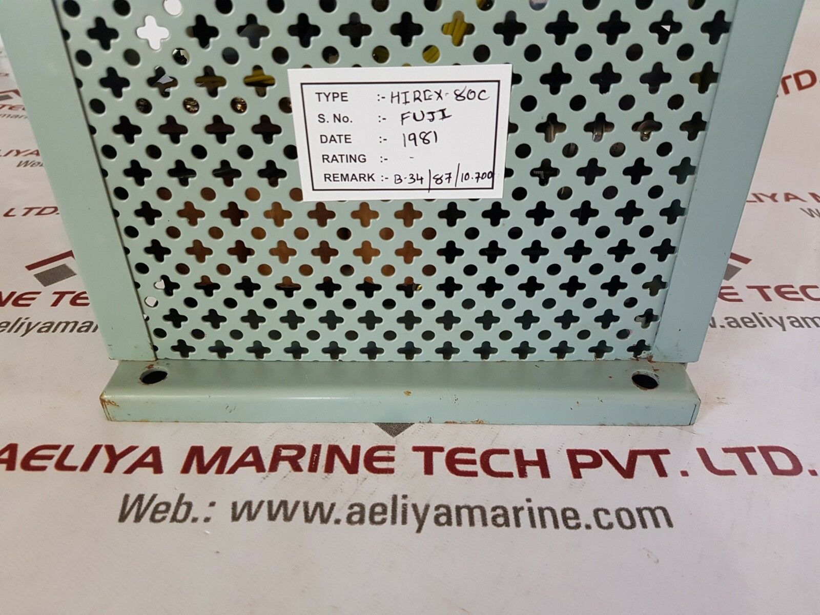 Fuji hirex-80c automatic voltage regulator
