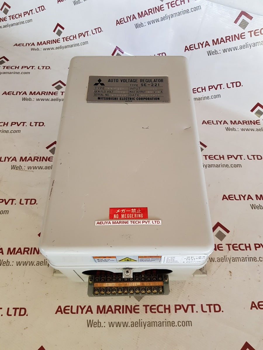 Mitsubishi se-221 auto voltage regulator