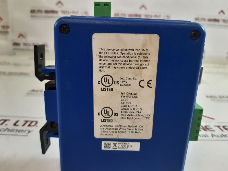 B&B 485Drci Rs-232 To Rs-422485 Converter With Triple Isolation