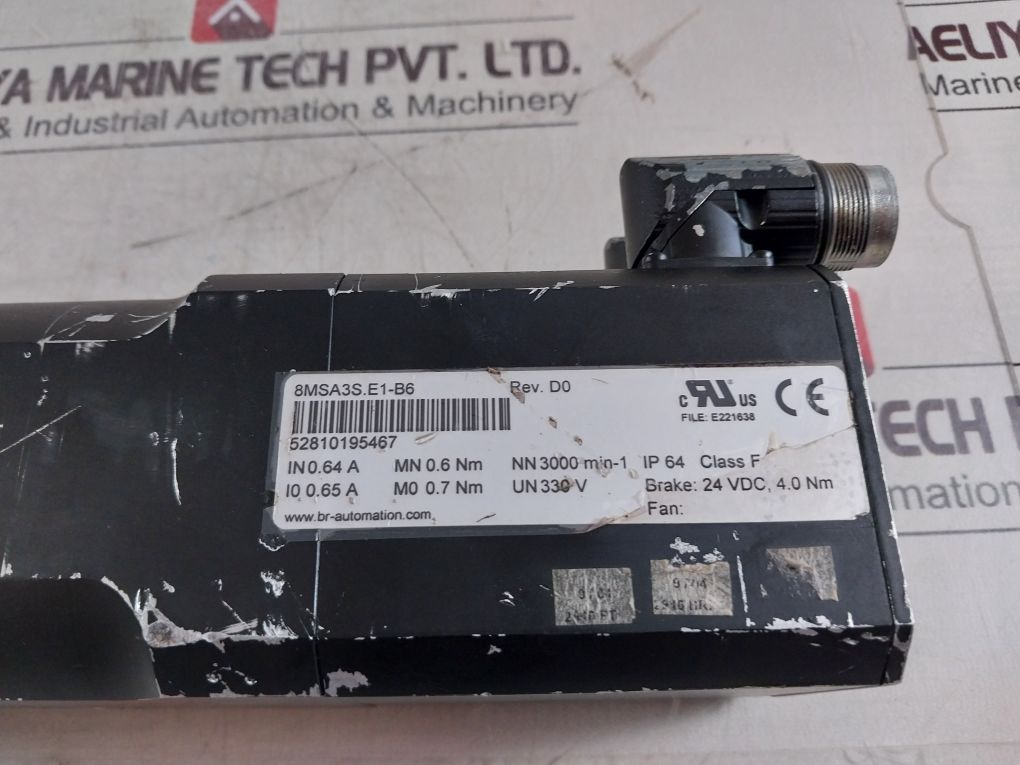 B&R Automation 8Msa3S.E1-b6 Servo Motor