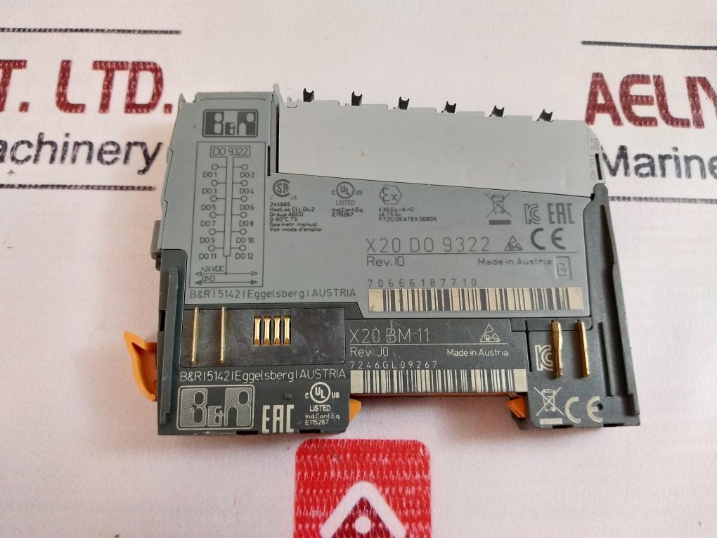 B&R X20 Do 9322 Digital Output Module 0-60˚C T5 E115267