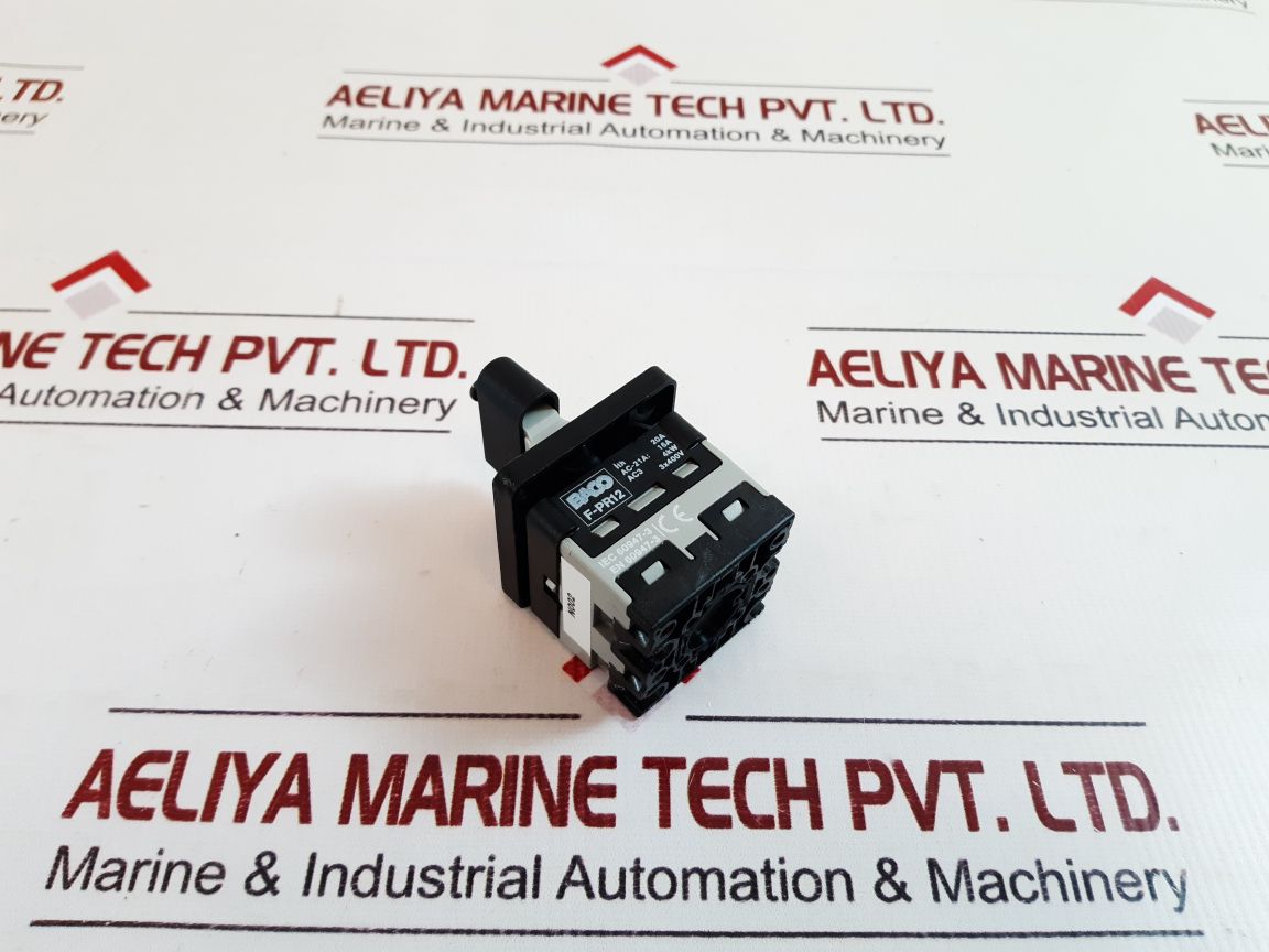 Baco f-pr12 rotary/cam switch