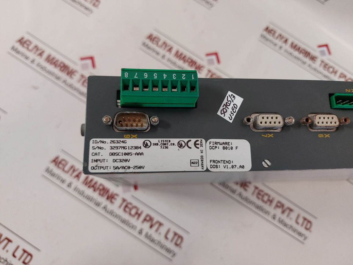 Baldor Dbsc1005-aaa Ac Servo Drive
