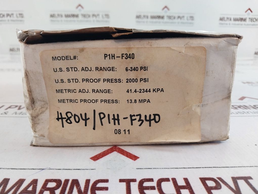 Barksdale P1H-f340 Pressure Switch
