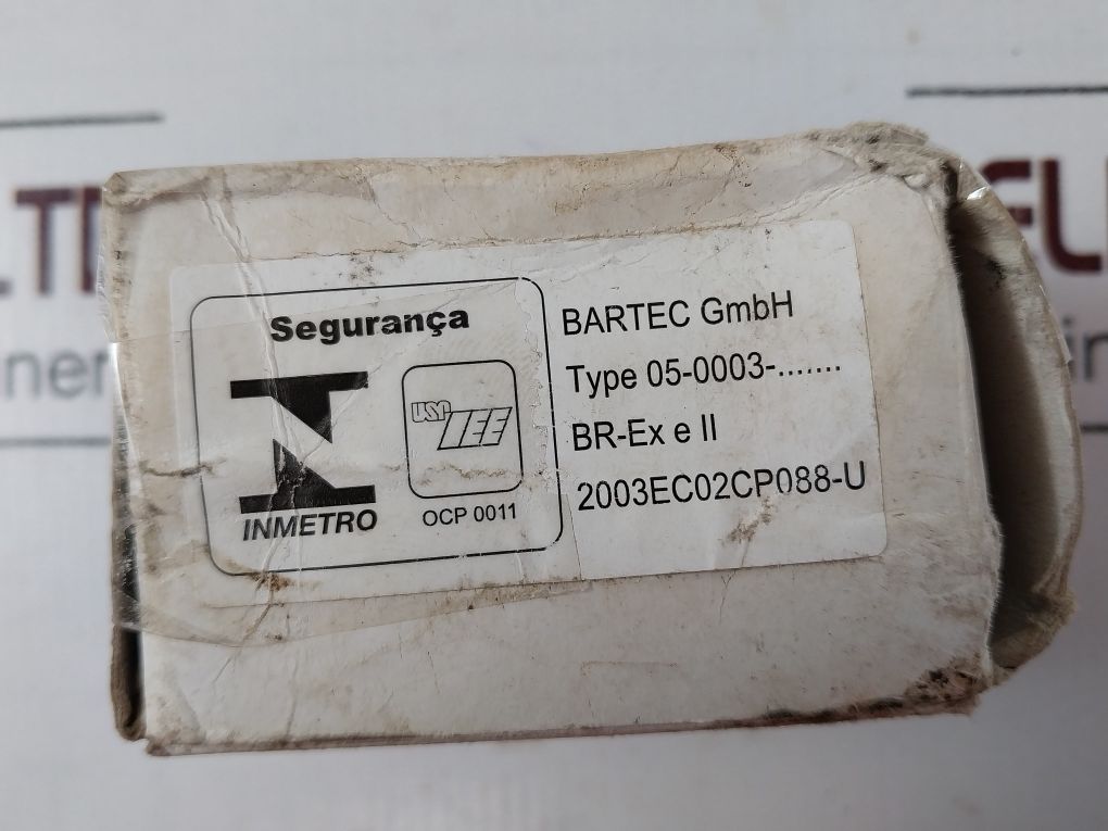 Bartec 05-0003-00 13/00 Red Lamp Lens