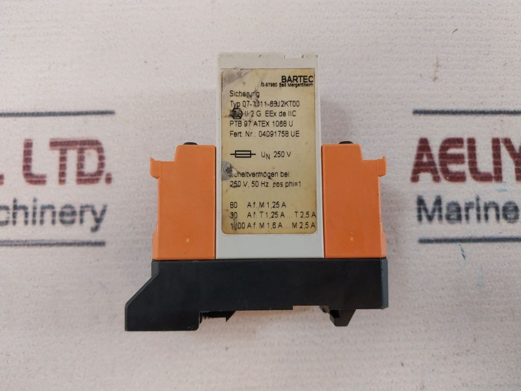 Bartec 07-7311-63J2Kt00 Relay T20A