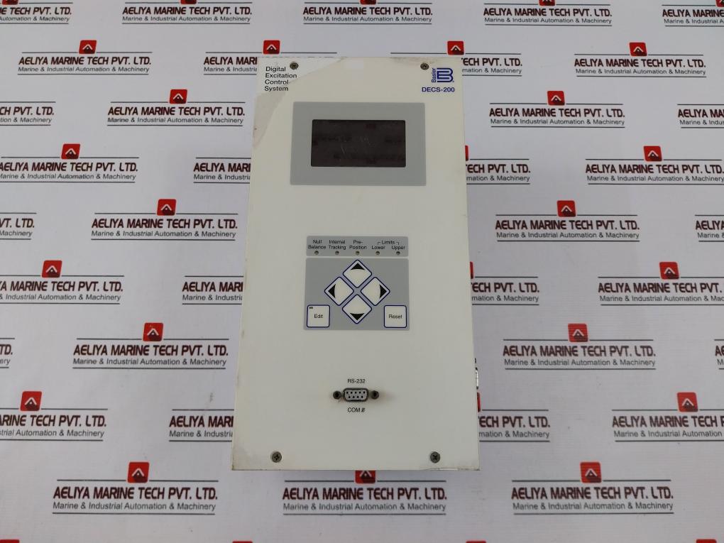 Basler Decs-200 Digital Excitation Control System (Not Working)