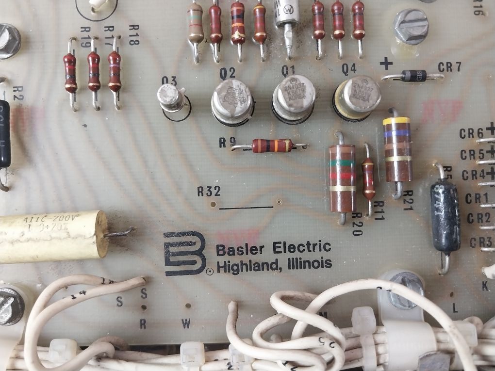 Basler Electric Sr4A2B10B1A Static Voltage Regulator