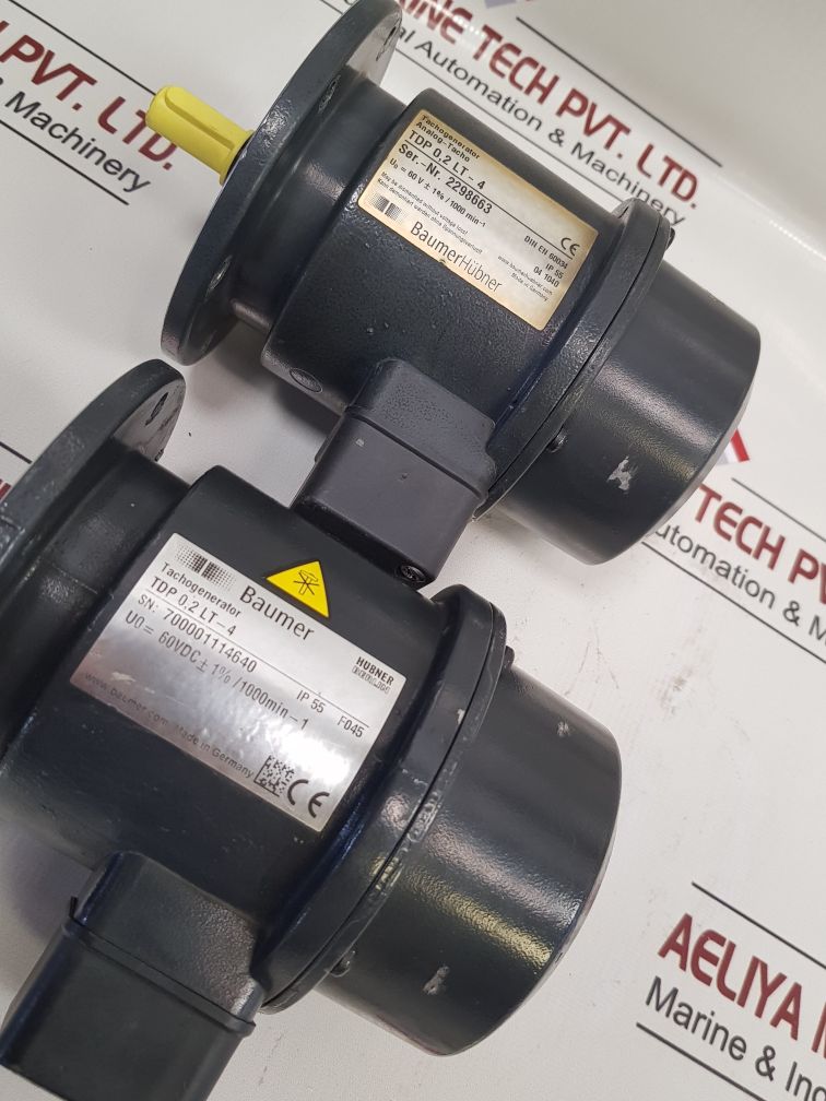 Baumer Hübner Tdp 0,2 Lt-4 Tach Generator