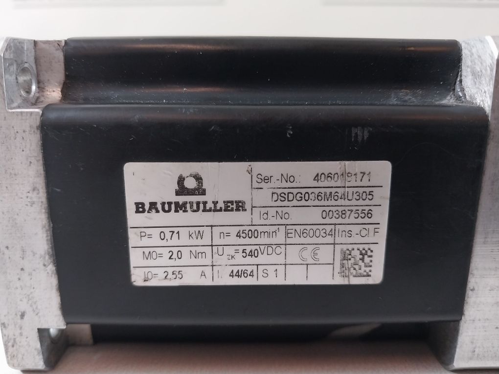 Baumuller Dsdg036M64U305 Servomotor