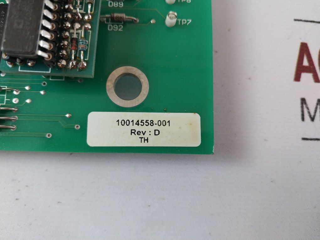 Baylor 55856-2 Auxiliary Board 55856 Rev: D
