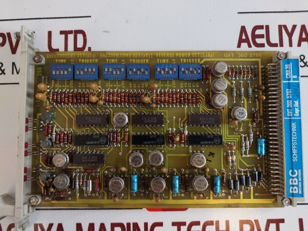 Bbc Cma 36-1 Controller Card Gvt 360 5797