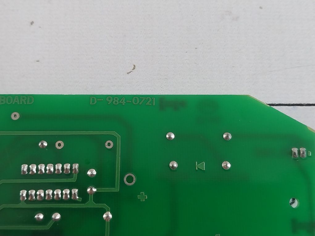 Alstom D-984-0721 Lamp And Meter Board
